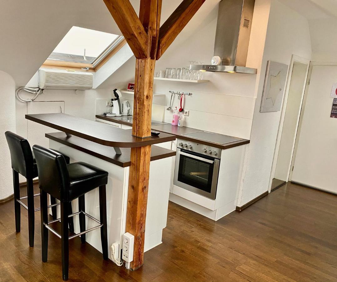 Apartament Wohnen Ueber Den Daechern Von Ravensburg, Stadtnah, Kamin, Klima Zewnętrze zdjęcie